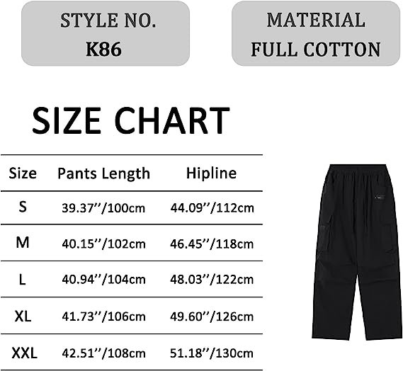 Women's Wide Leg Cargo Pants Loose Casual Street Pants With Pockets