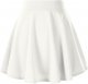 Women's Basic Versatile Stretchy Flared Casual Mini Skater Skirt