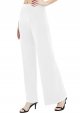 Women's Formal Pants Solid Color Wide Leg Casual Sports Pants Straight Leg