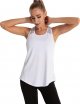 Women's Track Tops Racerback Tank Top Mesh Yoga Shirt Workout Wear